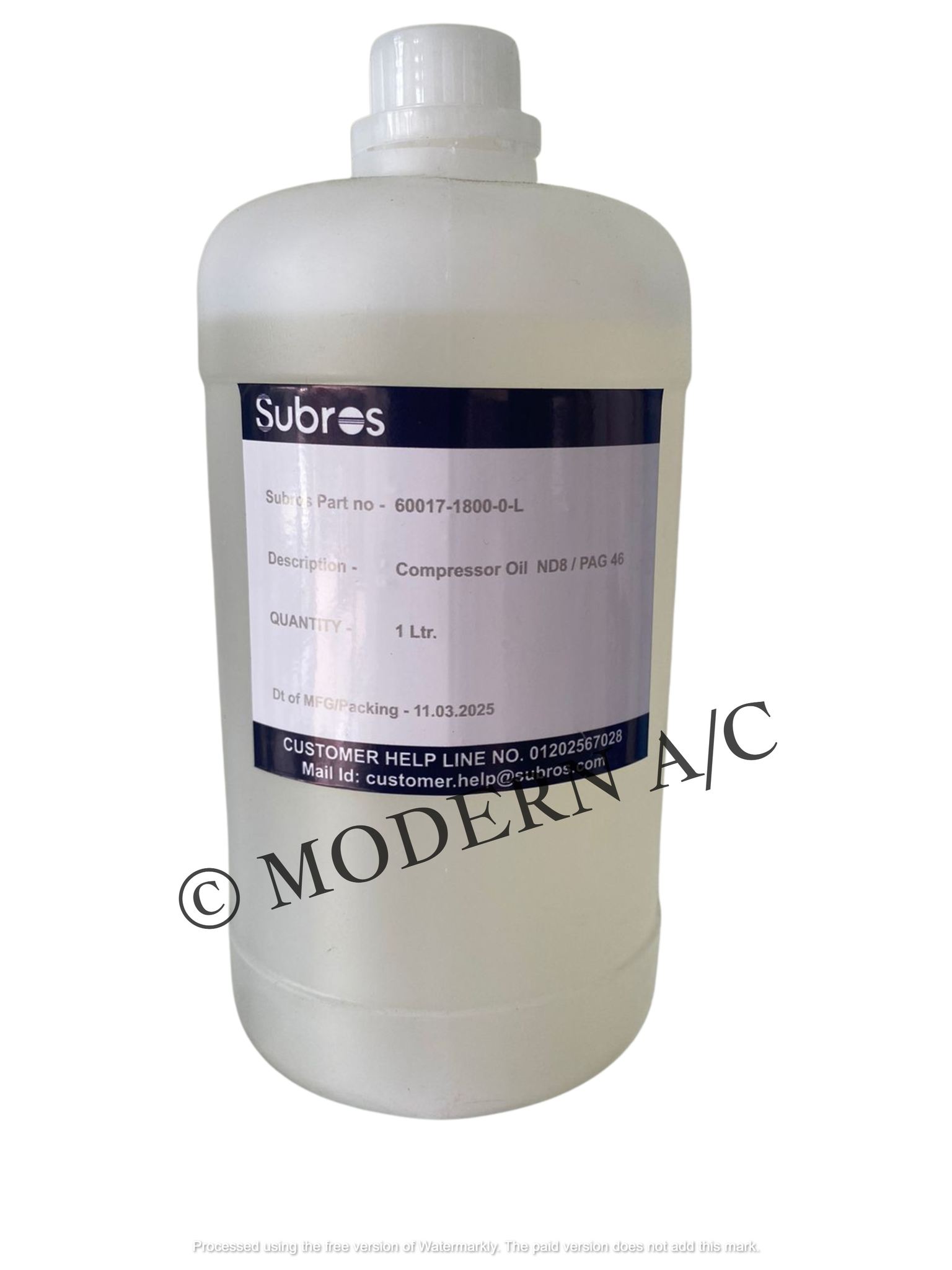 Compressor Oil ND8/PAG 46